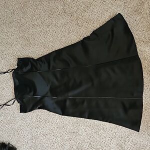 Ann Taylor Strapless Satin Midi Dress